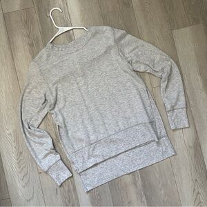 ALO Yoga Gray Crew Neck Sweater